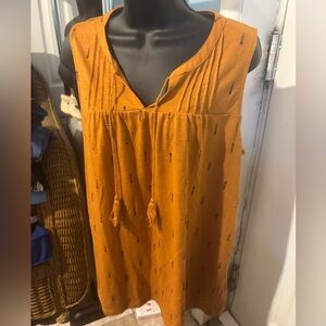 Sonoma Mustard Yellow Top